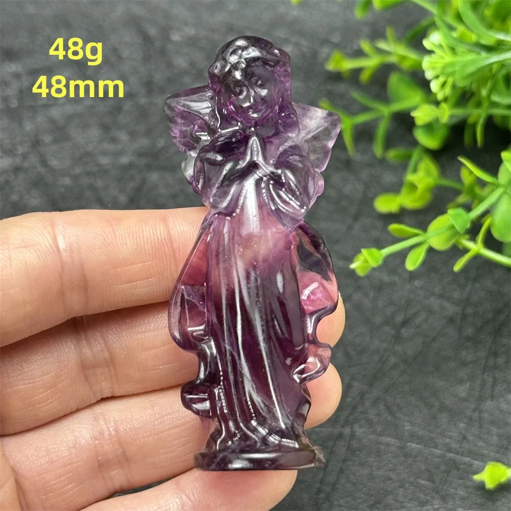 

Полированный флюорит Ангел для дома