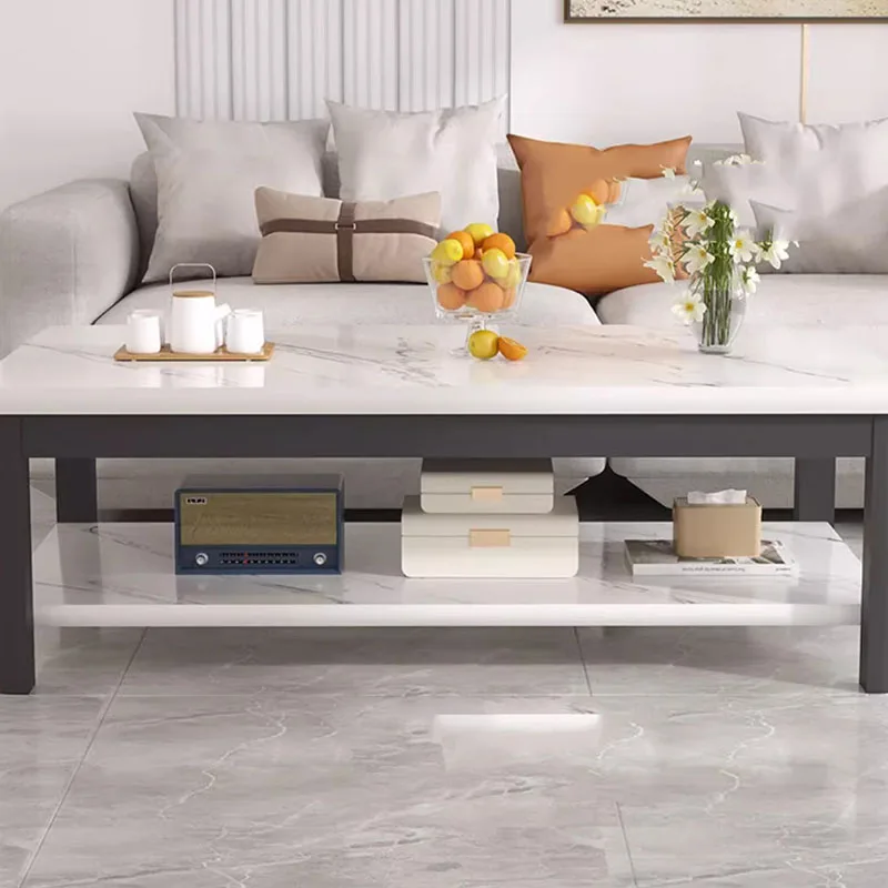 

Modern Living Room Coffee Table Trau Sofa White Mesa Lateral Nordic Coffee Table Minimalist Apartamento Couchtisch Furniture