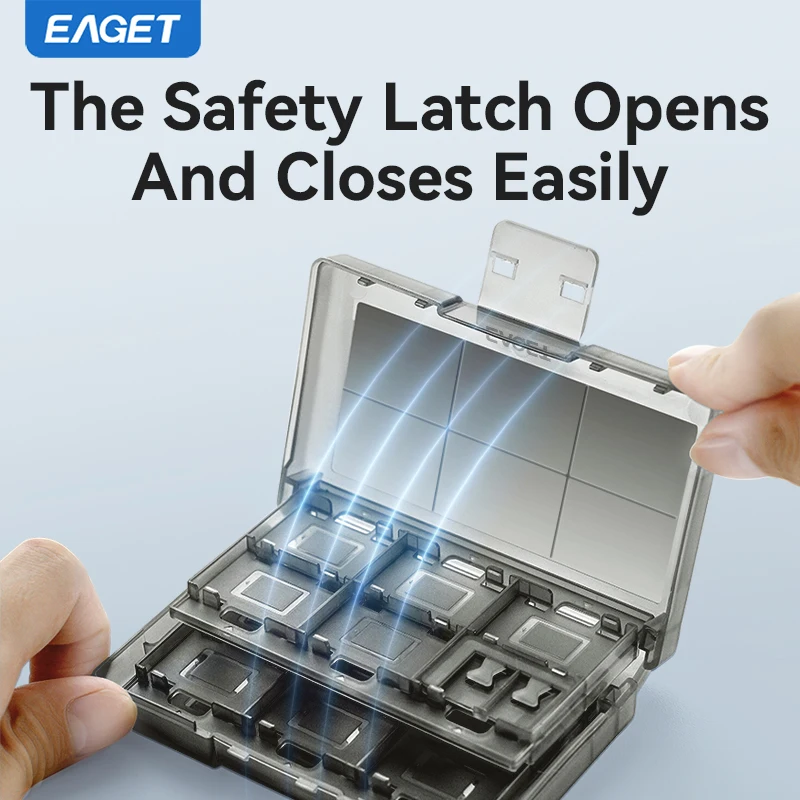 Чехол Для Хранения Карт Памяти Eaget Органайзер На 24 Слота CF/SD/Micro SD/SDHC/MS-держатель