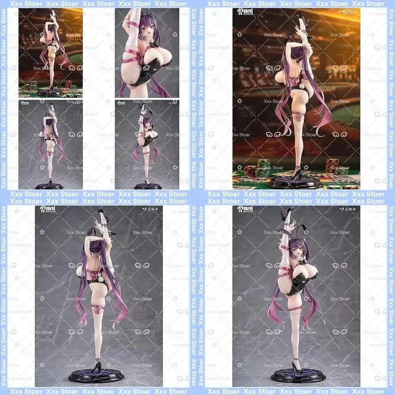 Фото Коллекционная фигурка Preventa AniMester Damanjiang Sweetheart Rabbit Yunajiang: Милая аниме-модель для подарка и коллекции №1