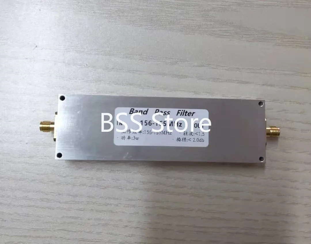 

BPF-156-165 156-165MHz Band Pass Filter BPF Receiver Anti-jamming Improve Selectivity module sensor