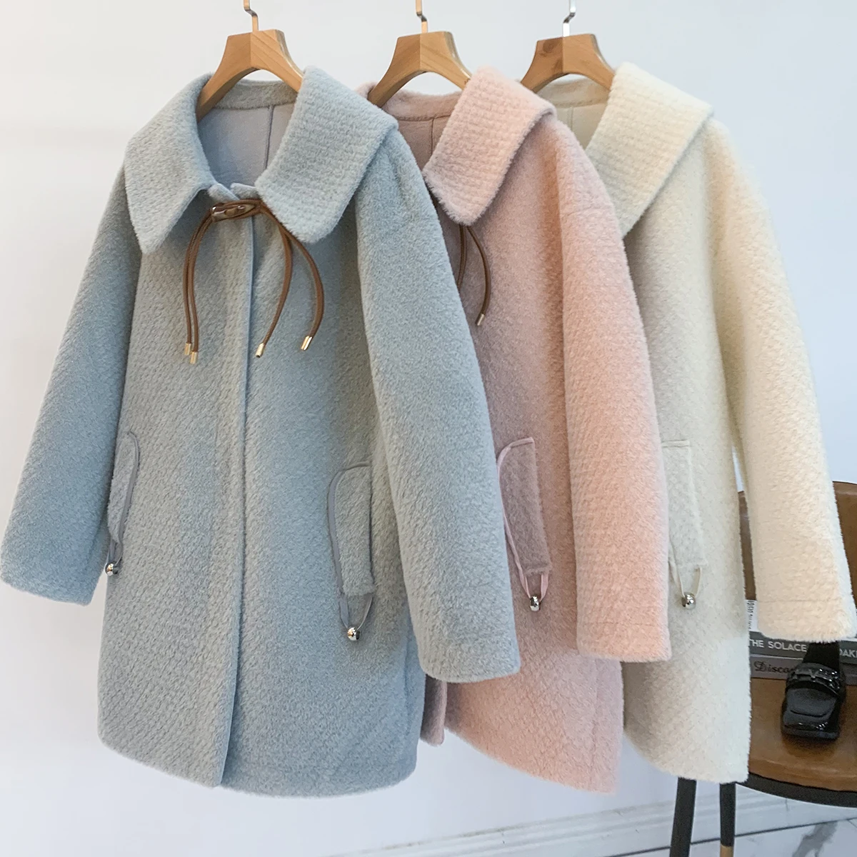 

Short mink fur coat new winter high-end temperament thickened mink fur coat