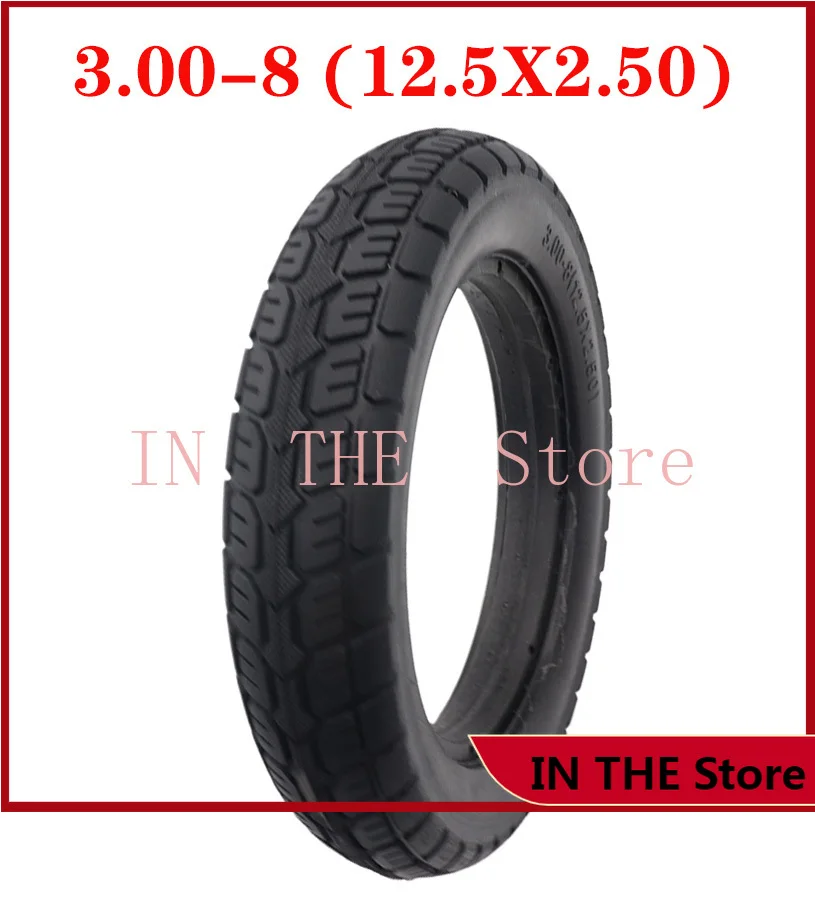 

Высококачественная непневматическая цельнорезиновая шина 3,00-8 12,5x2,50, подходит для электромагнитных средств