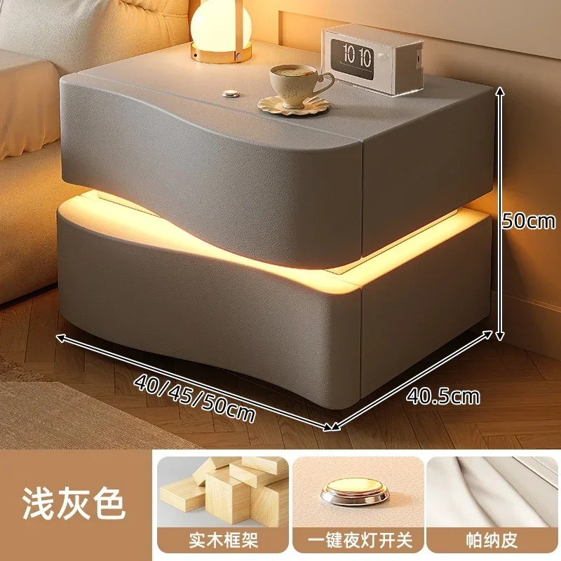 Недорогой ночной столик в скандинавском стиле современный минималистичный