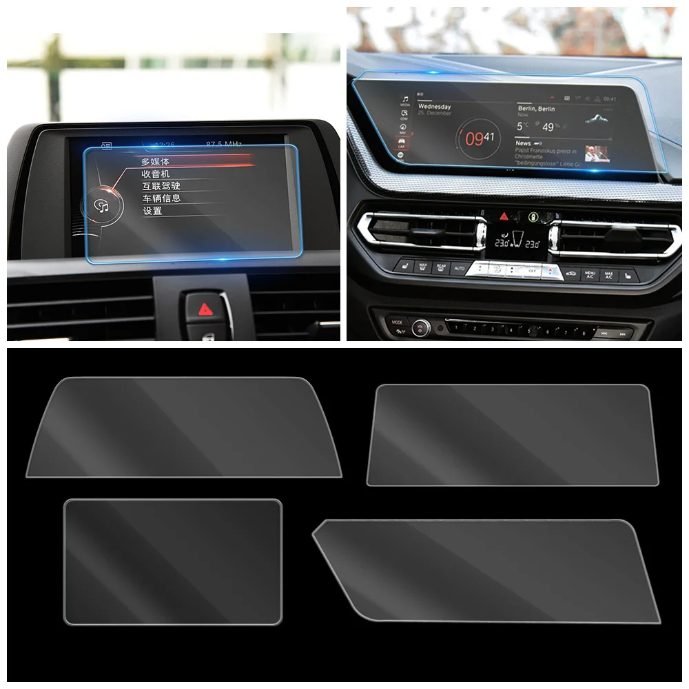

Для BMW 1 Series F20 F21 F40 2012-2021 мультимедийный видео GPS навигатор ЖК-экран Защитная пленка из закаленного стекла Защита от царапин