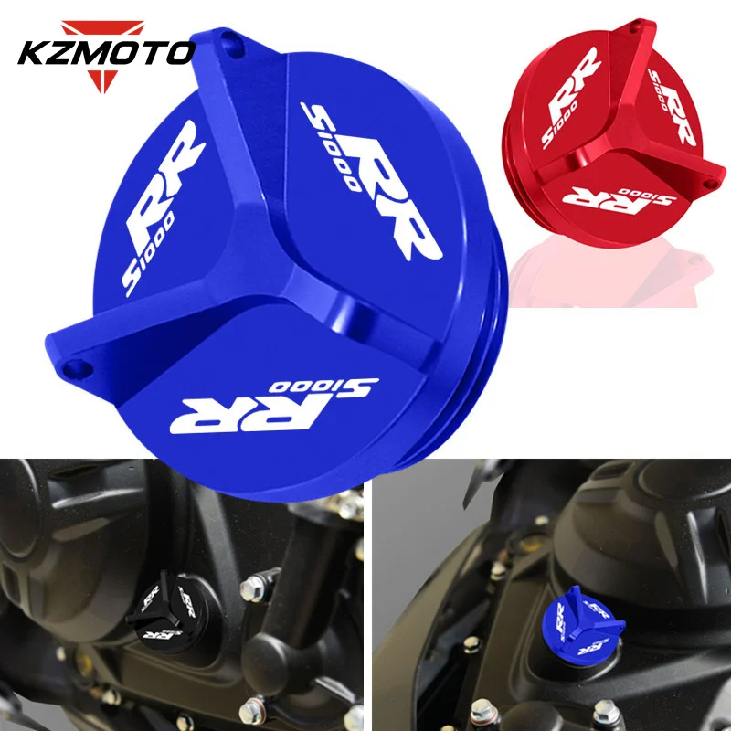 

High Quality For BMW S1000RR S1000XR S1000 R/RR 2009-2021 M24*2 Motorcycle CNC Engine Oil Filler Cap Plug Cover Parts