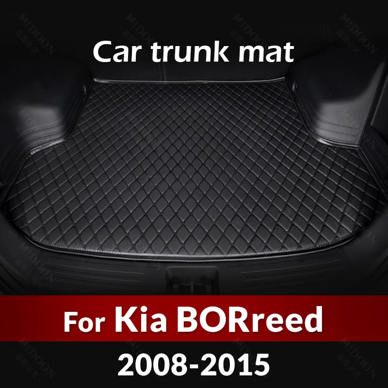Коврик для багажника автомобиля для Kia borcane 2008 2009 2010 2011 2012 2013 2014 2015 пользовательские автомобильные аксессуары для украшения интерьера автомобиля