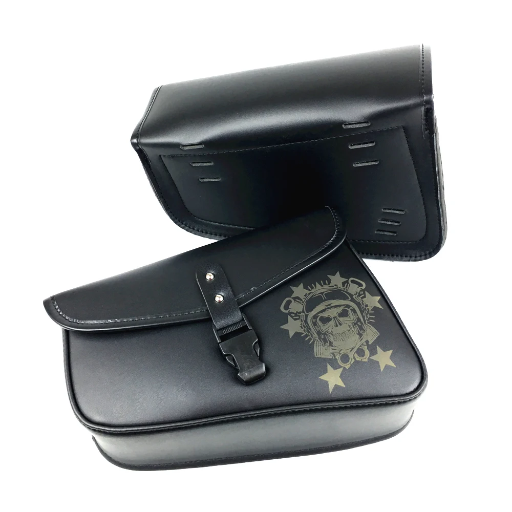 Универсальные мотоциклетные Сумки на седло Боковая Сумка для хранения багажа