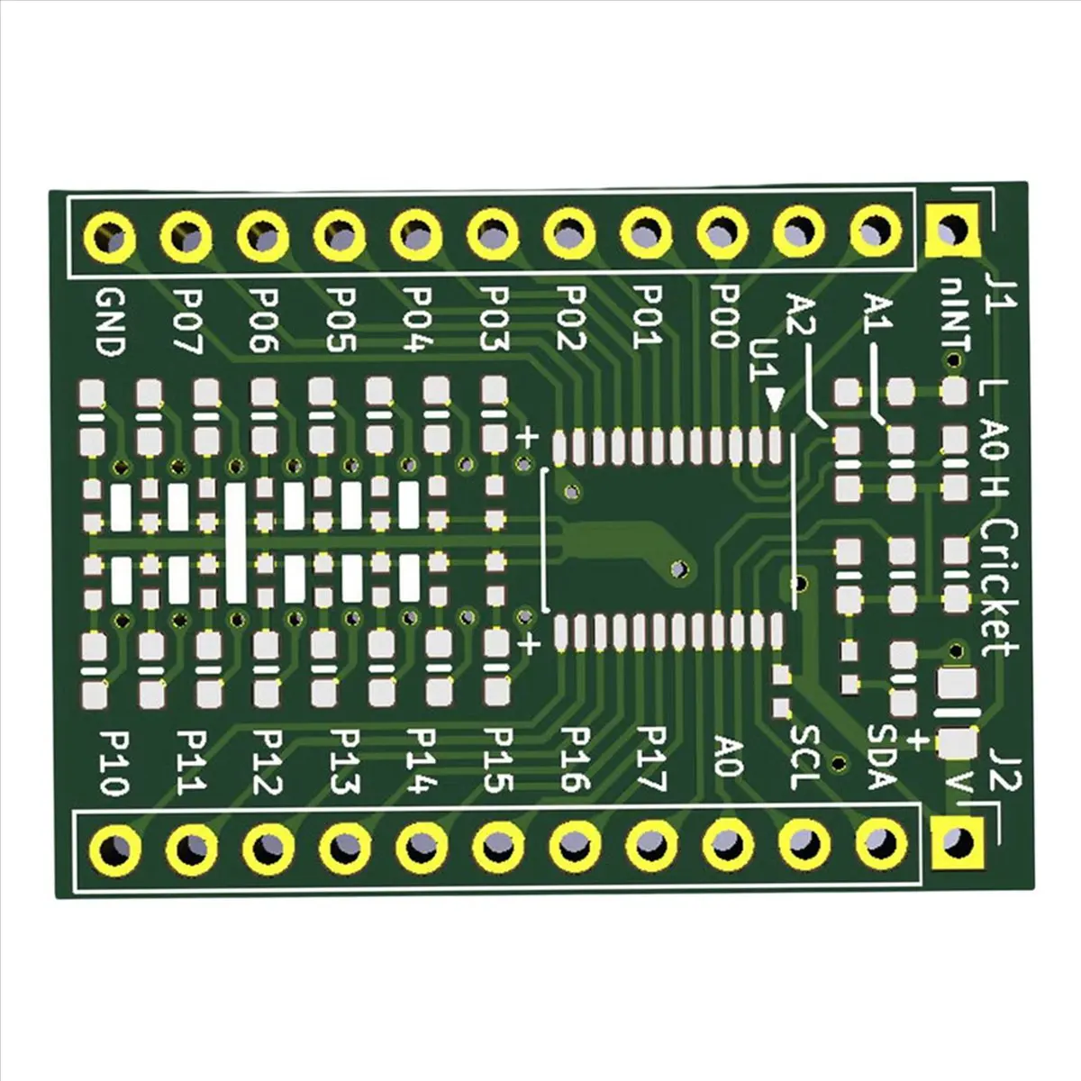 Модуль расширения QWE-2X TCA9555 IICI2C GPIO, плата расширения с 16 цифровыми входами и выходами (art.: 3920dcce37de3) - 3920dcce37de3