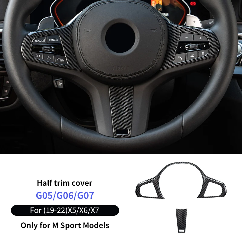 

Автомобильный Стайлинг, накладка на руль, наклейка, декоративный аксессуар для BMW G30, G38, G20, G28, G26, G32, 6GT, G01, G02, G05, G06, X3X4, X5X6