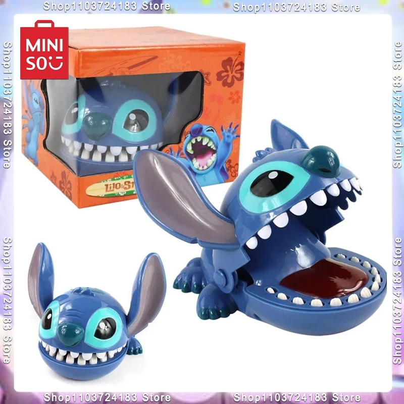 MINISO Disney 16 см фигурки крокодила на палец стежка стоматолог нажимные зубы забавная