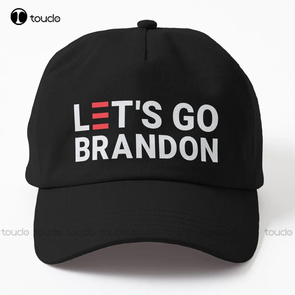 

Let'S Go Brandon President Joe Biden Meme Dad Hat Cowgirl Hats Women Hip Hop Trucker Hats Street Skateboard Denim Color Sun Hats