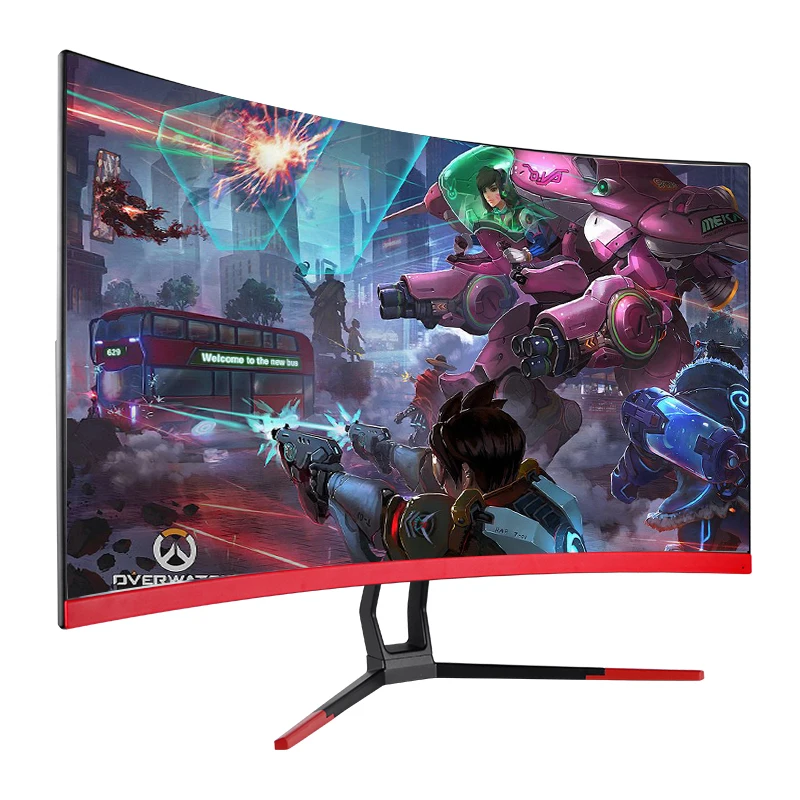 

Desktop 27 Inch 1ms Response 144HZ QHD 2560*1440 Curved LCD Gaming PC Monitor