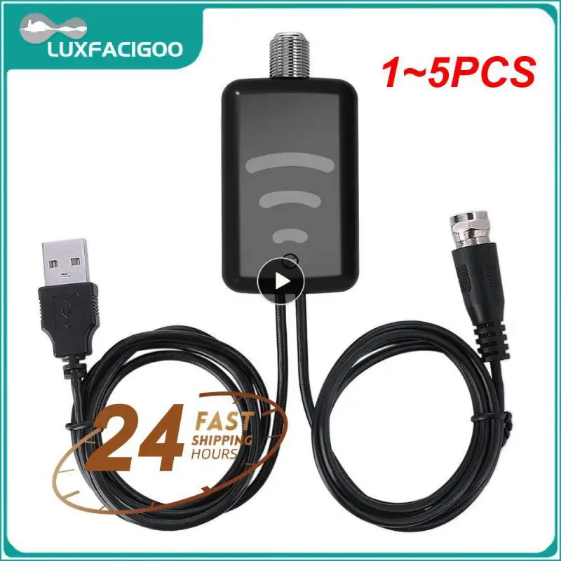 

1 ~ 5 шт. усилитель для цифровой ТВ-антенны Freeview 8K квадратная Антенна 400 миль HDTV цифровой ТВ-приемник усилитель для