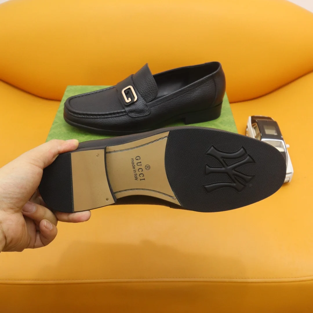 Мужская Gucci повседневная обувь из натуральной кожи Дышащий и стильный подходит