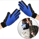 Перчатка для вычесывания кошек, шерстяная перчатка, щетка для вычесывания шерсти домашних животных, перчатка для вычесывания собак, Массажная перчатка для уборки животных