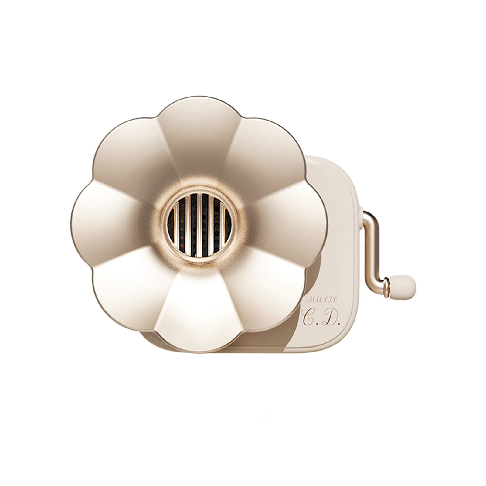 Car Air Freshener With Record Player Non-slip Clip Design Used For Car Interior Rear-view Mirrors.