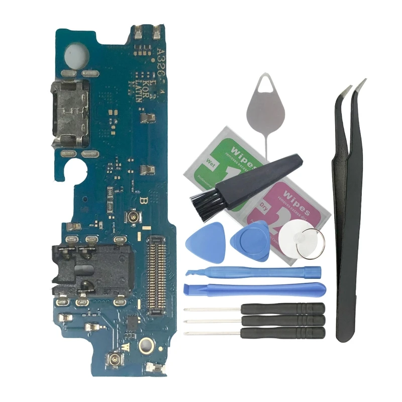 

USB Charging Interface Flex Cable Replace with Tools for Galaxy A32 5G SM-A326 Drop Shipping