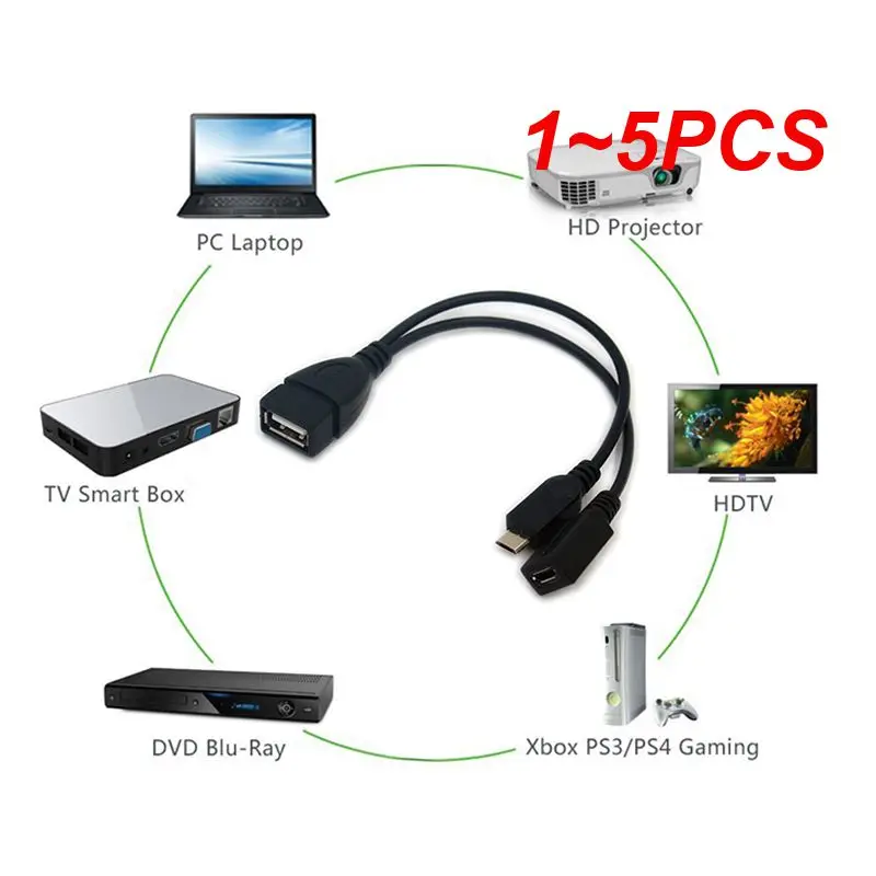 1 ~ 5 шт. USB-порт терминальный адаптер кабель Otg для Fire Tv 3 или 2-го поколения Stick