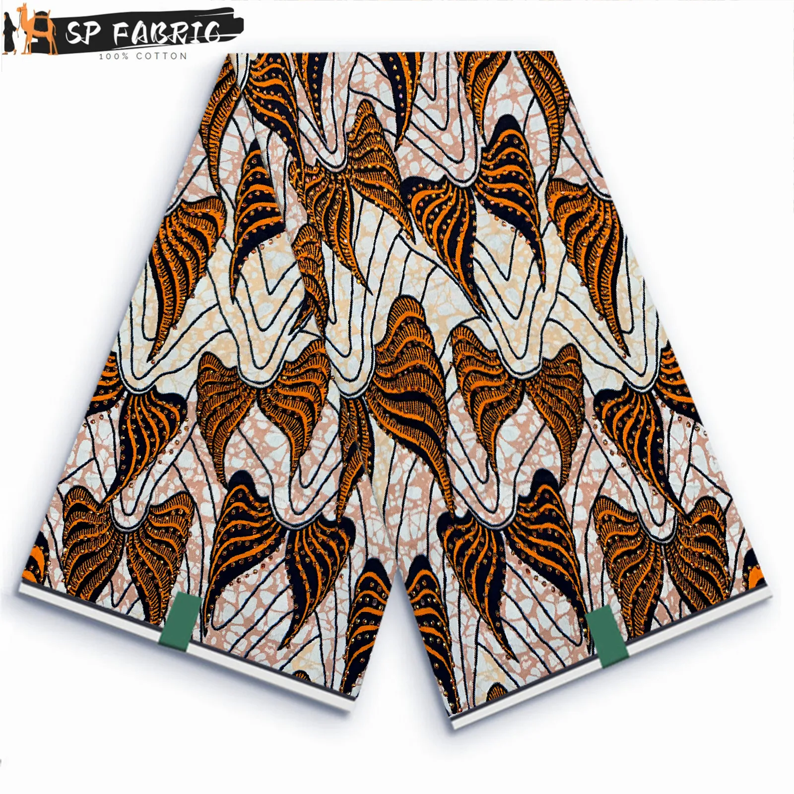 Высококачественная супер ткань 100% оригинальная настоящая Анкара африканская