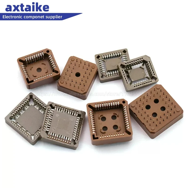 

5PCS PLCC-32 PLCC-44 PLCC-68 PLCC-84 Pin 32Pin 44Pin 68Pin 84Pin IC sockets Adaptor Solder Type DIP SMD SMT Sockets MCU seat