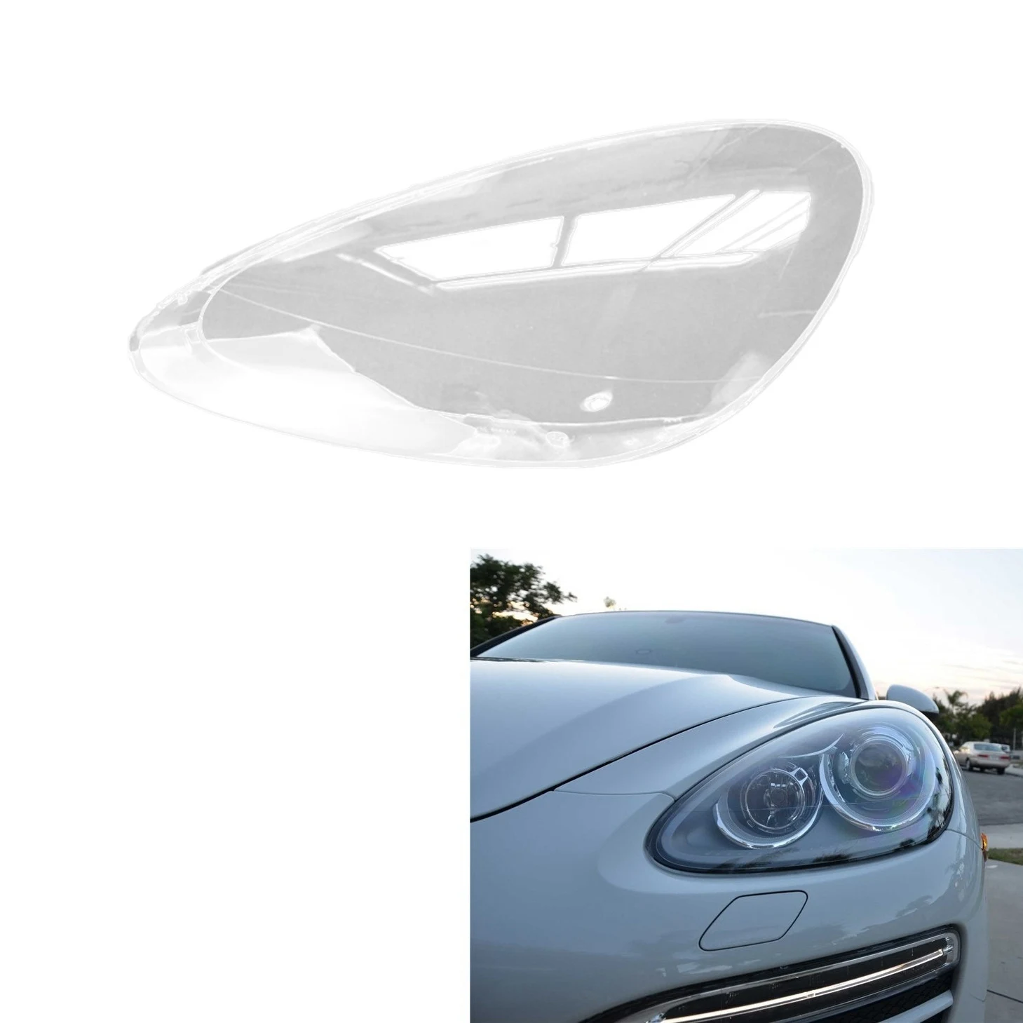 

Чехол для левой фары Porsche Cayenne 2010 2011 2012 2013 2014