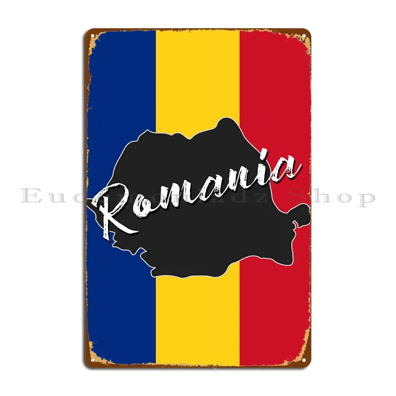 

Румыния, металлический знак, таблички, Ретро Декор стен, Настенный декор, знак, постер