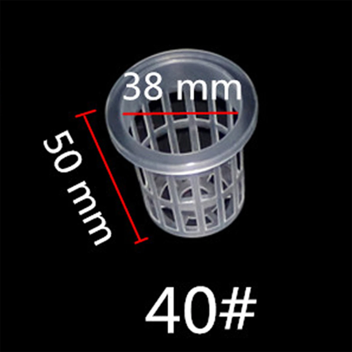 

10 шт. прозрачных сетчатых стаканчиков для гидропонной колонизации, 7 размеров, садовые теплицы, горшки для выращивания фруктов и овощей без почвы