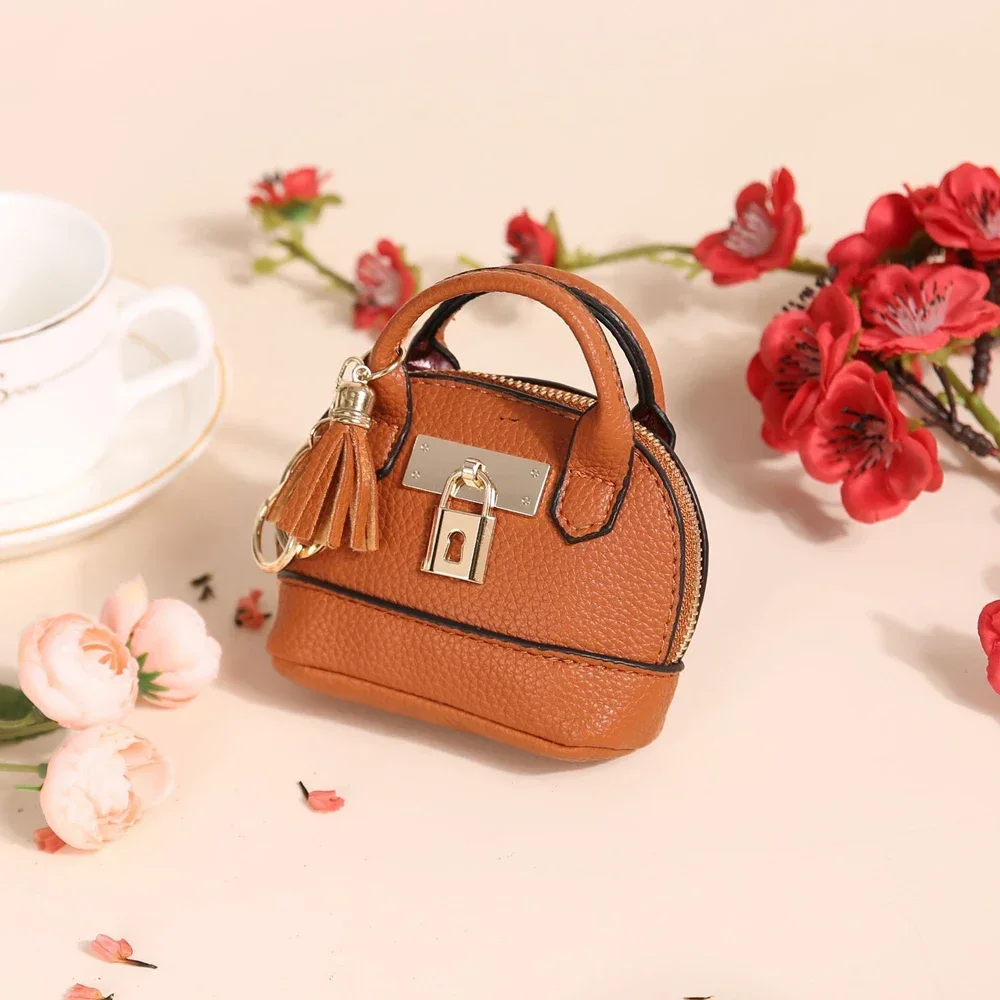 Простой и милый мини-брелок-кошелек с помадой женская сумка подвесной брелок