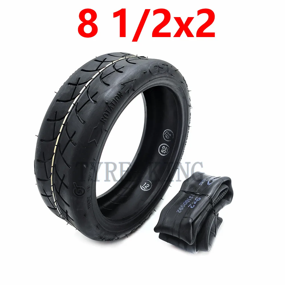 

Upgraded 8 1/2X2 Tube Tire 8.5x2 Inflatable Tyre for Xiaomi Mijia M365 Electric Scooter Replace Inner Camera