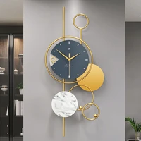 luxury wall clock nordic design modern metal minimalist wall clock creative stylish art relogio de parede room wall decor