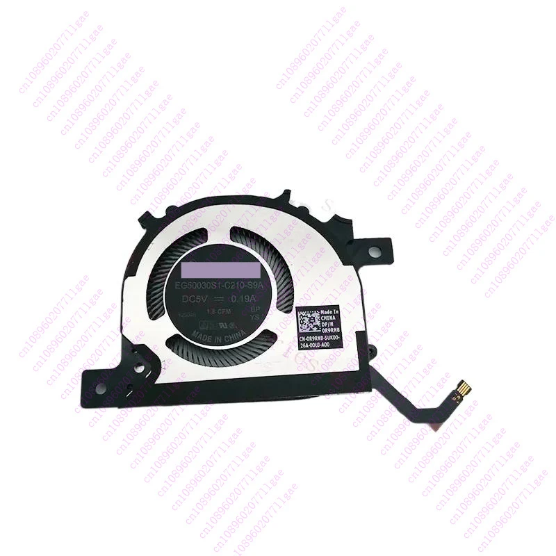 XMSJ новый охлаждающий вентилятор для процессора ноутбука Dell xps13 9315 2022 тепловой