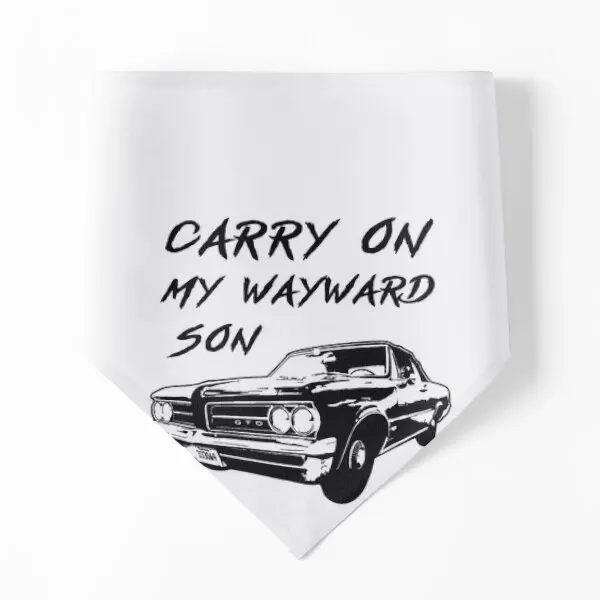 

Платок с надписью «Keep On My Wayward Son Dog»