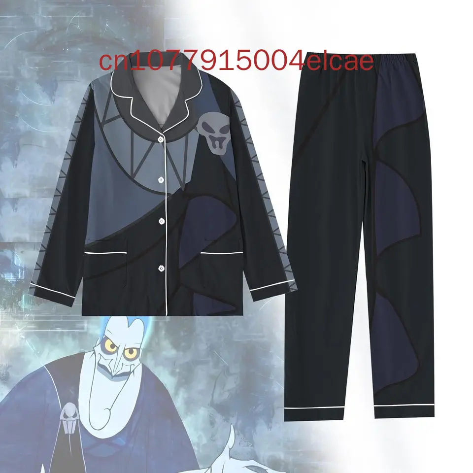 Пижамный комплект Disney Villains с персонажами повседневная мужская и женская рубашка