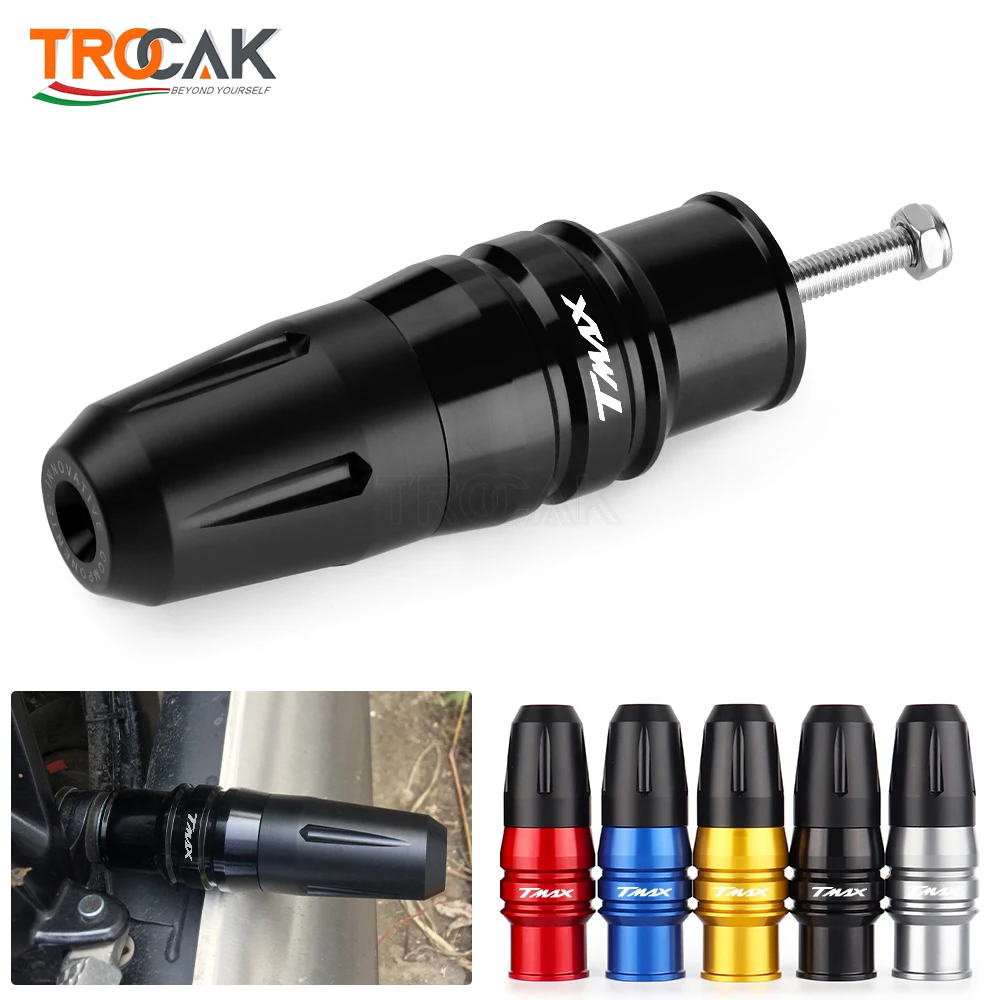 For Yamaha Tmax530 Tmax560/500 Tmax530dx/sx tmax 560 530 dx sx Accessoires Falling protection Exhaust Silder Crash pad slider For Yamaha Tmax530 Tmax560/500 Tmax530dx/sx tmax 560 530 dx sx Accessoires Falling protection Exhaust Silder Crash pad slider