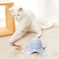 cat toys electric smart interactive toy funny cat stick rotating glowing butterfly pet intelligence training toy cat supplies