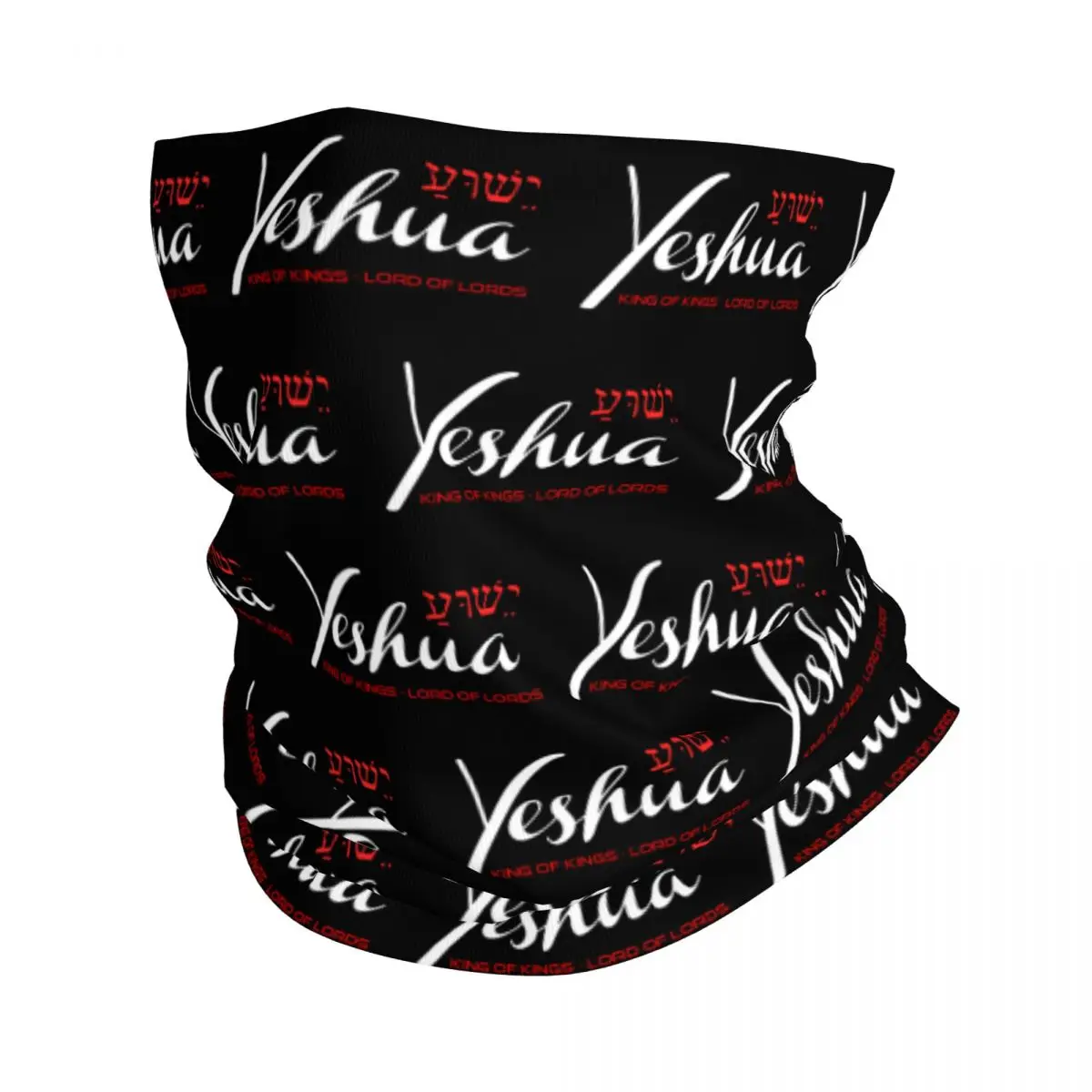 

Yeshua Jesus Christian Winter Headband Neck Warmer Women Men Hiking Hunting Tube Scarf Face Bandana Gaiter