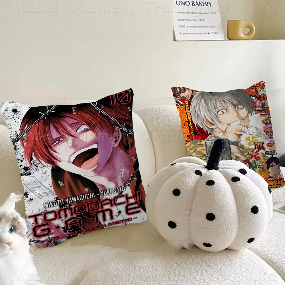 Чехол для подушки MINISO PRINTED