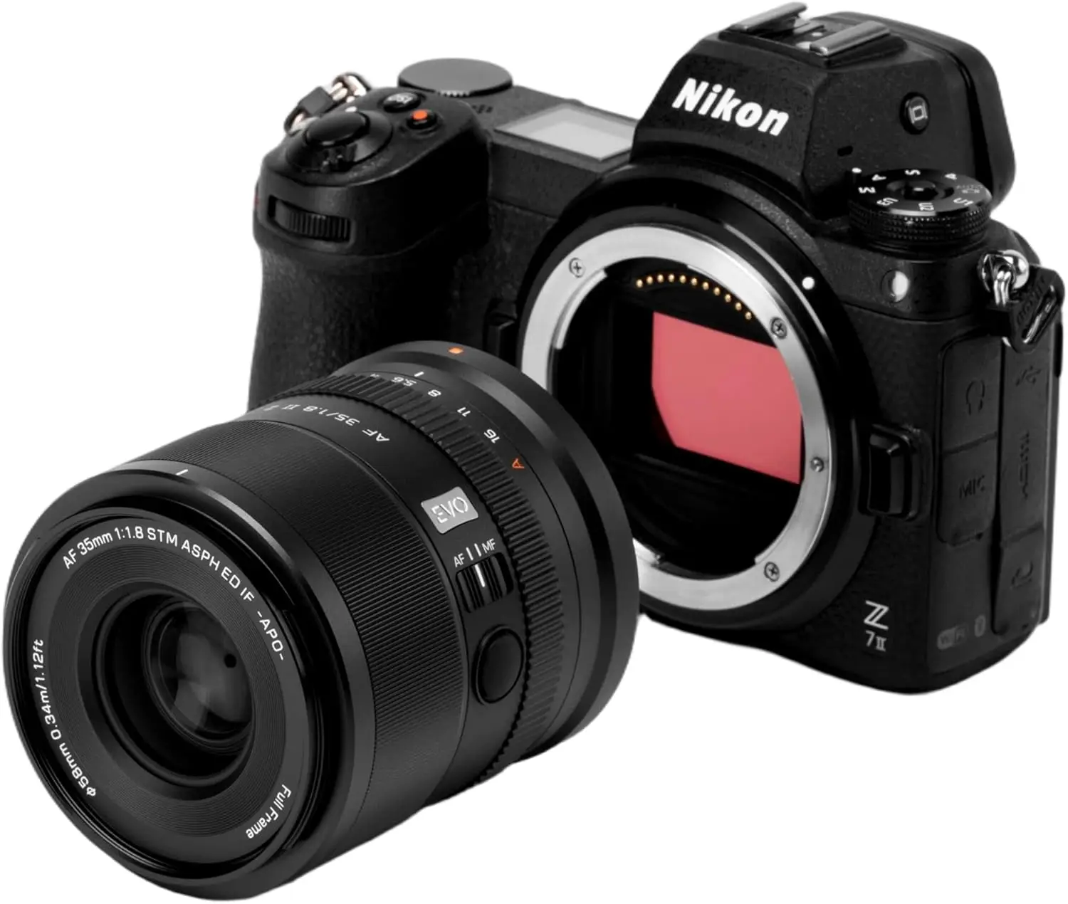 Фото Объектив VILTROX 35mm F1.8 II EVO APO с STM-фокусировкой, кнопкой Fn и USB-обновлением для камер Sony E и Nikon Z №4