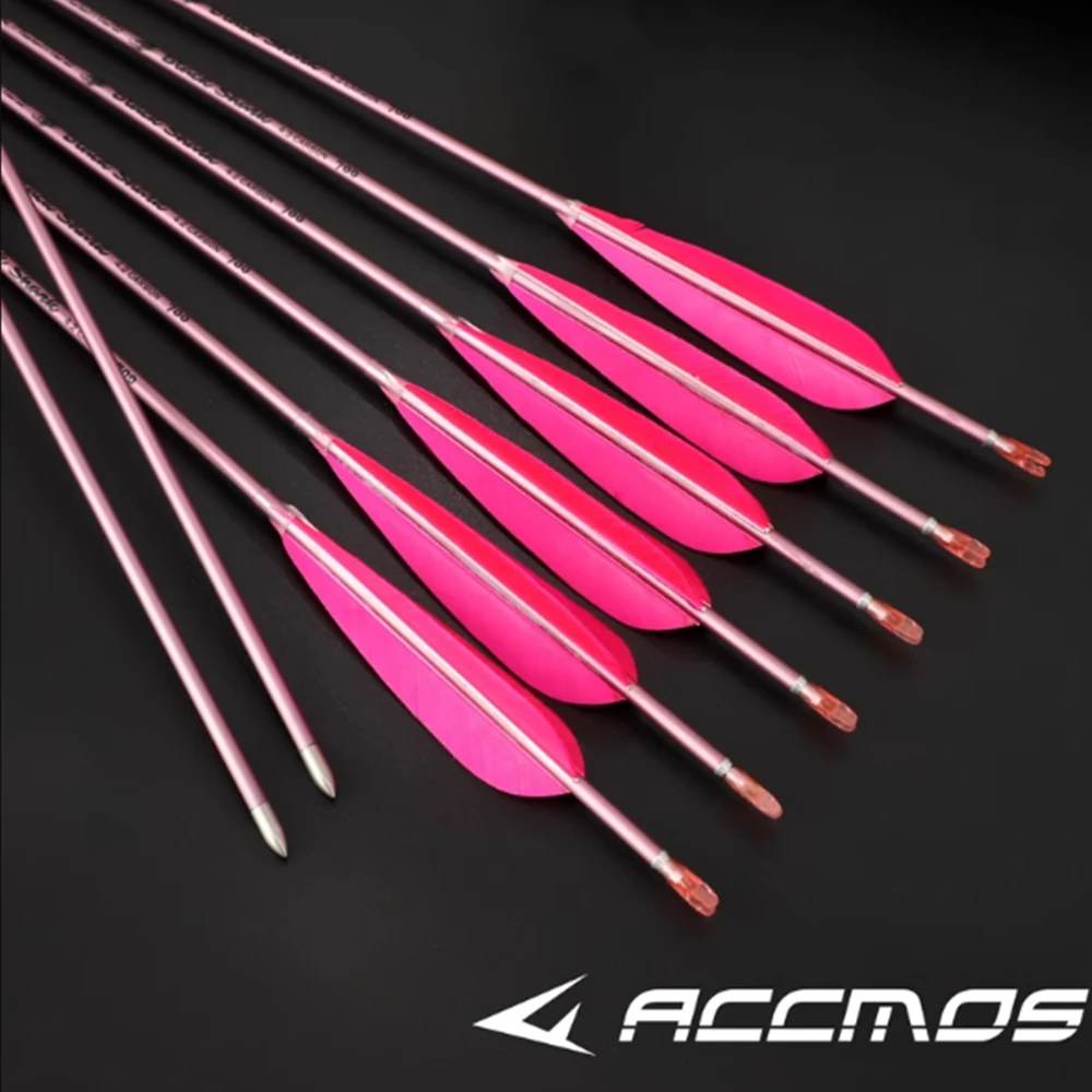 Стрелы для стрельбы из лука длина стержня 31 дюйм 4 2 500 600 700 800 900 1000