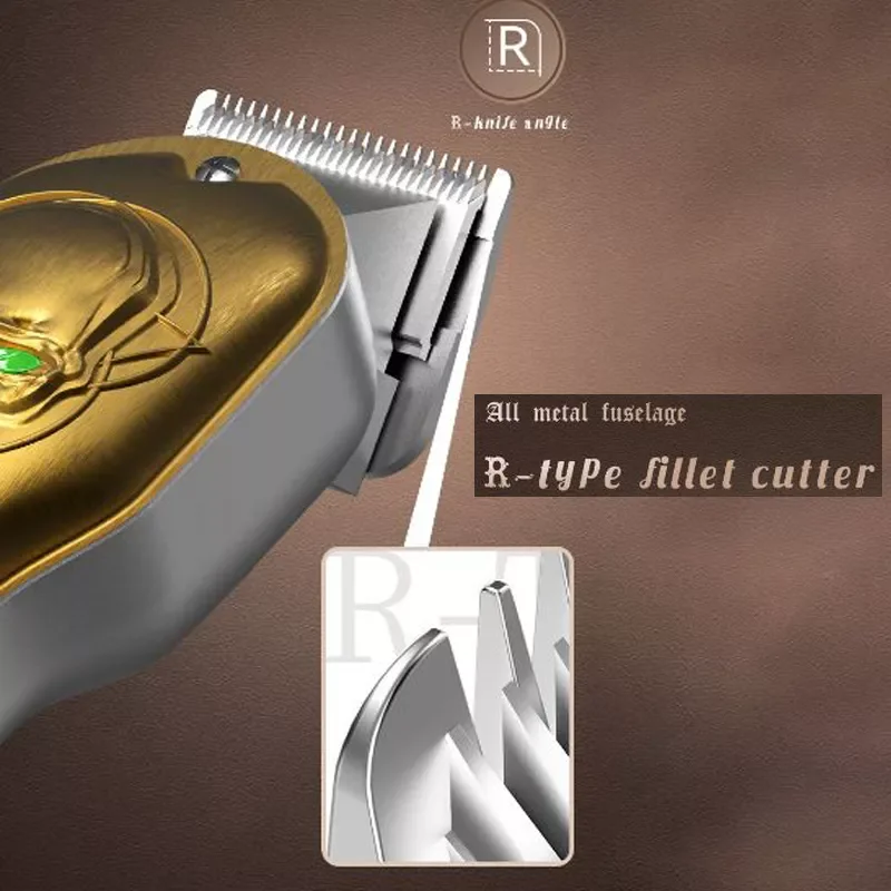 Original kemei all metal hairdressing hair trimmer for men salon professional electric hair clipper beard haircut machine enlarge
