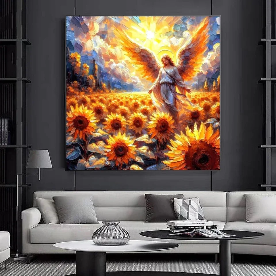 Набор для алмазной вышивки Белые ангелы