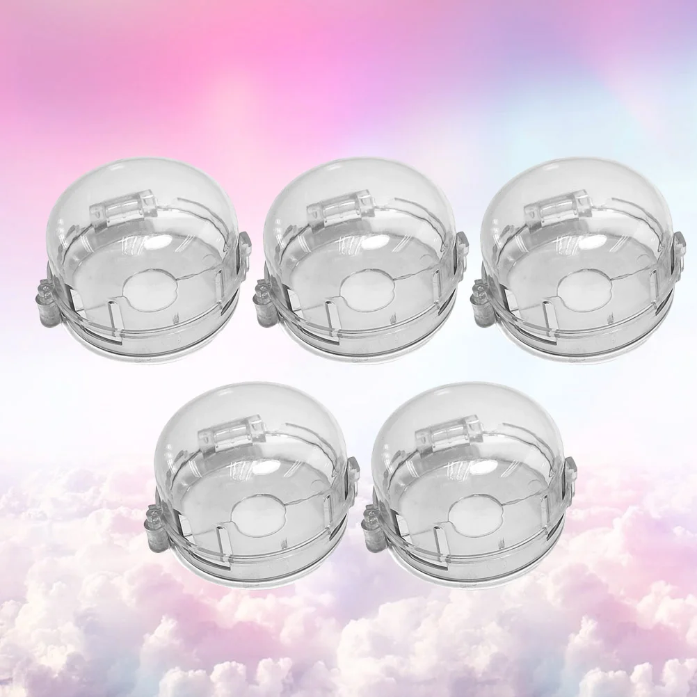 

5 Pcs Gas Stove Knobs Child Proof Stove Knob Covers Oven Stove Cap Cover Stove Safety Guard Stove Knob Covers Baby