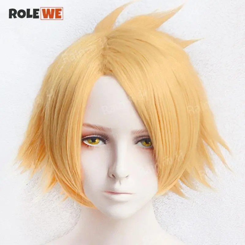 Парики из аниме Моя геройская Академия короткие термостойкие синтетические