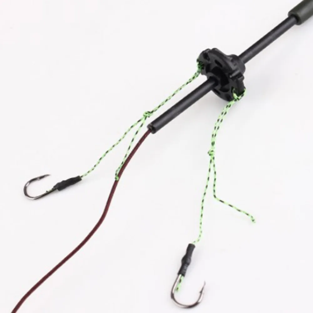 

Accessories Cage Line Group Carp String Hook Feeder Hook Sinking Black Durable High Quality Useful Best Practical