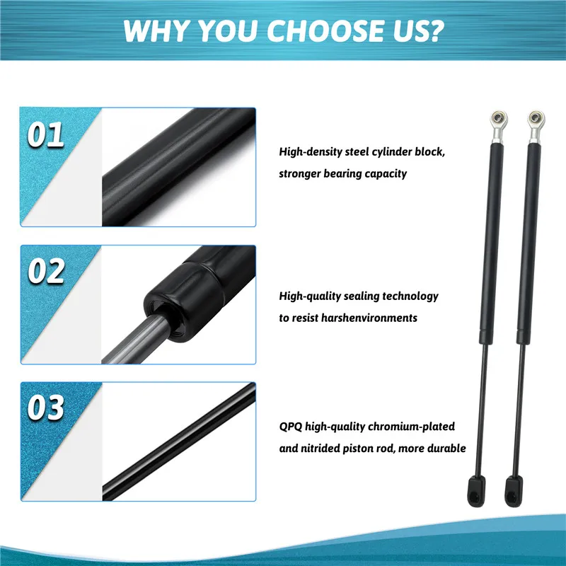 2 шт./комплект подъёмники для задних ворот Ford Explorer 1991-2001 Mazda Navajo 1991-1994