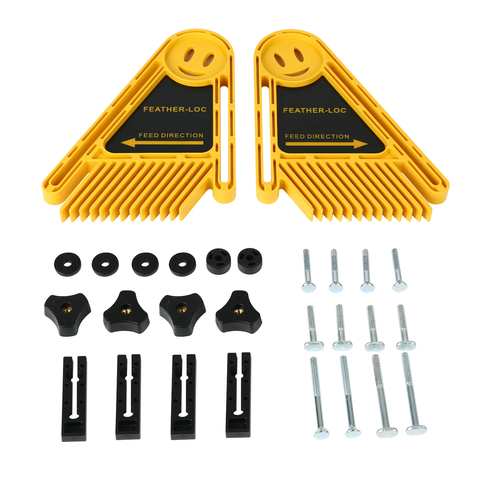 

Multifunctional Feather Board For Woodworking Engraving Machine Featherboards Miter Gauge Slot Woodwork Feather Loc Board Tools