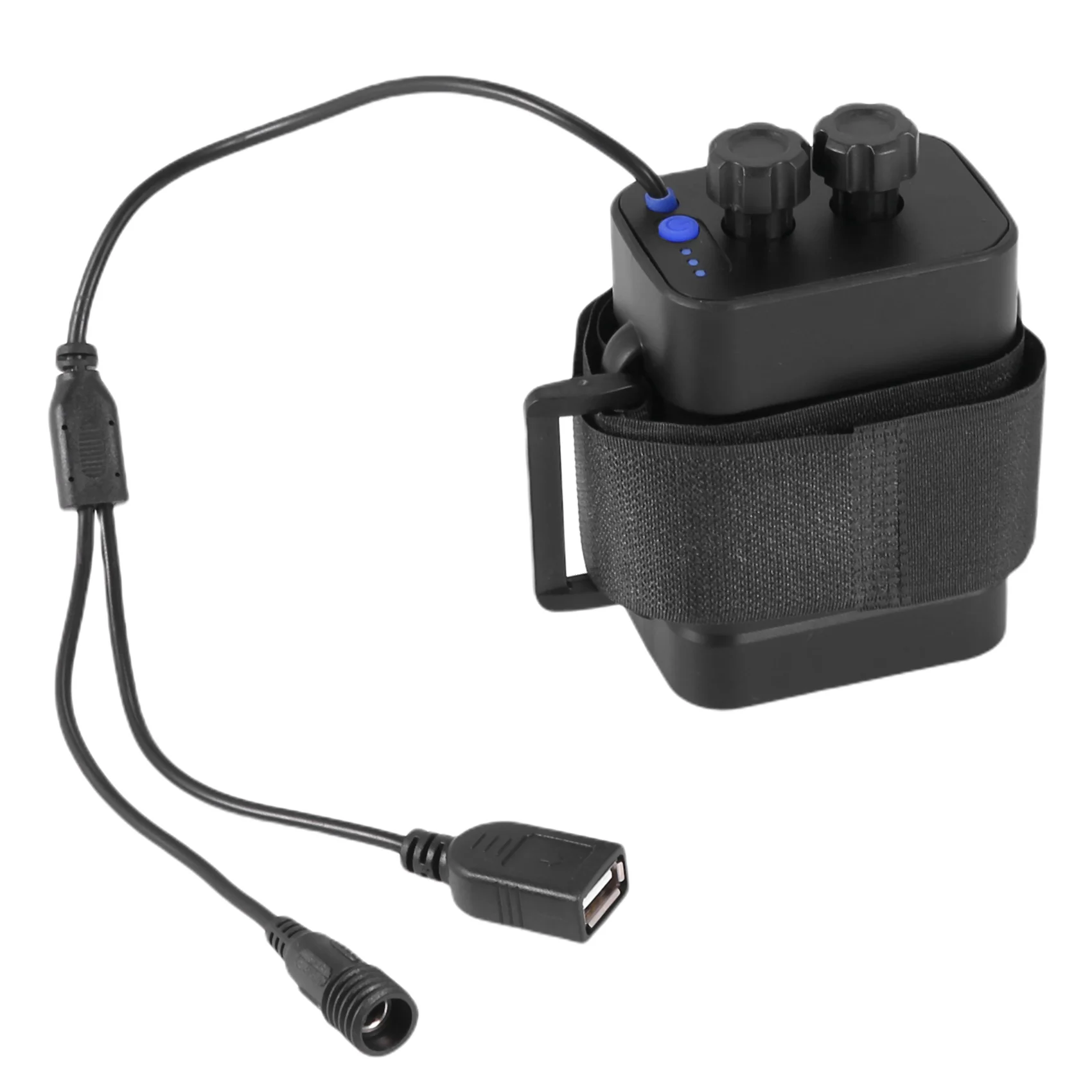 

Waterproof DIY 6X 18650 Battery Case Box Cover with 12V DC and USB Power Supply for Bike LED Light Cell Phone Router