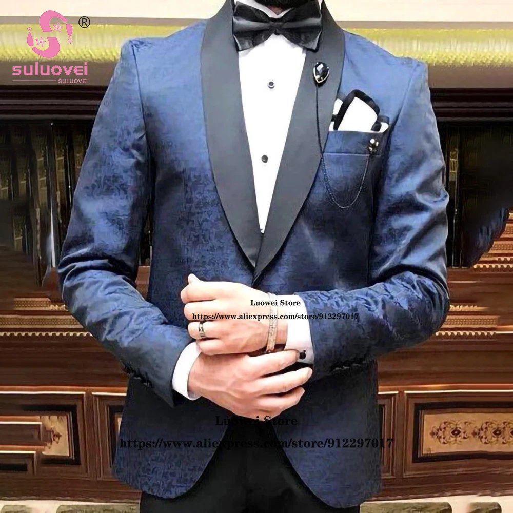 Рисунок 2 - Модный цветочный смокинг с отложным воротником и шалью