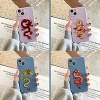 dragon god pattern phone case gray and purple for apple iphone 12pro 13 11 pro max mini xs x xr 7 8 6 6s plus se 2020 cover